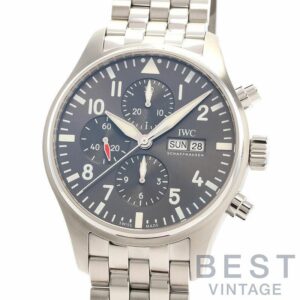 【中古】IWC PILOT'S WATCH CHRONOGRAPH SPITFIRE アイ・ダブリュー・シー パイロットウォッチ・クロノグラフ・スピットファイア IW377719