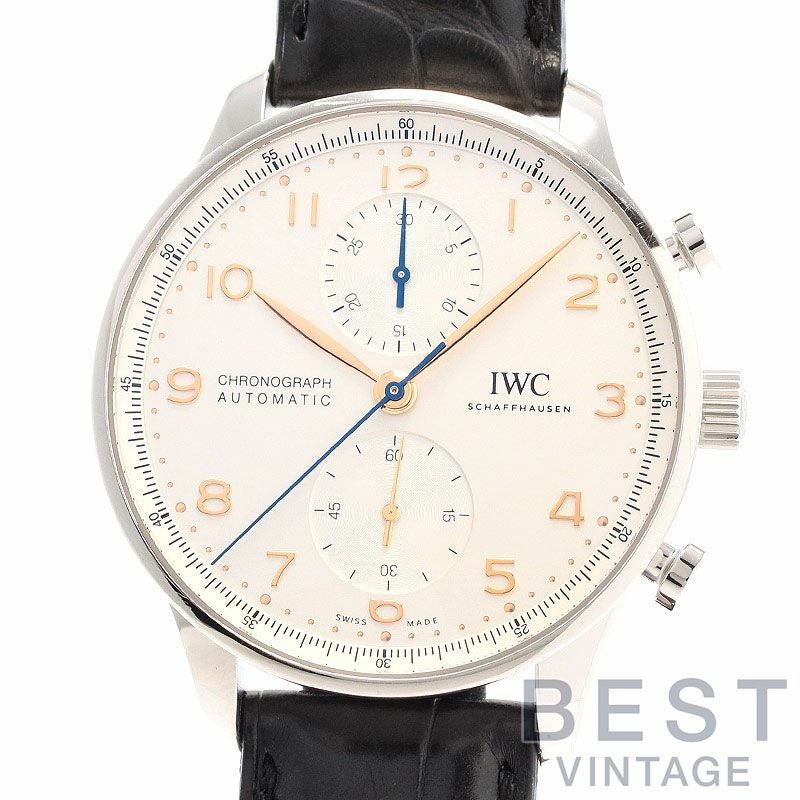 【中古】IWC PORTUGIESER CHRONOGRAPH アイ・ダブリュー・シー ポルトギーゼ・クロノグラフ IW371604