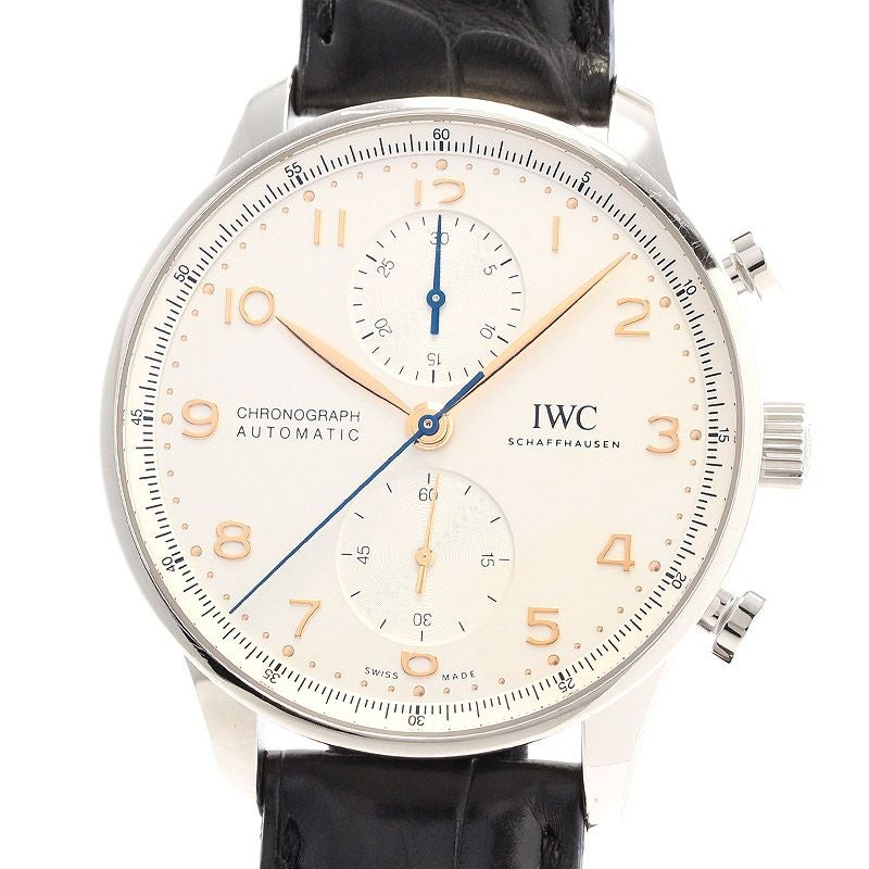 【中古】IWC PORTUGIESER CHRONOGRAPH アイ・ダブリュー・シー ポルトギーゼ・クロノグラフ IW371604