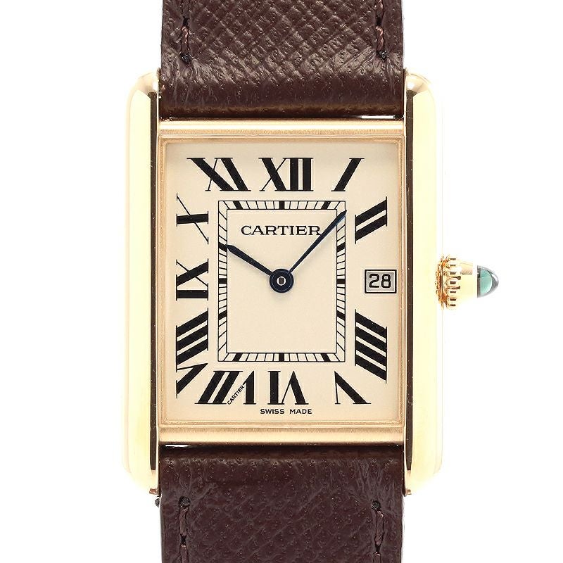 【中古】CARTIER TANK LOUIS CARTIER WATCH LARGE MODEL カルティエ タンクルイカルティエ LM W1529756