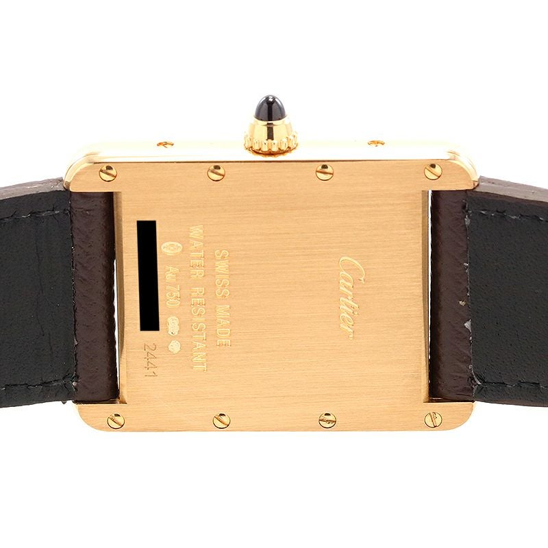 【中古】CARTIER TANK LOUIS CARTIER WATCH LARGE MODEL カルティエ タンクルイカルティエ LM W1529756