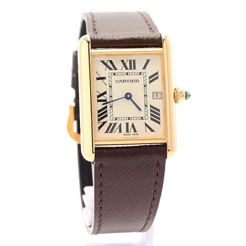 【中古】CARTIER TANK LOUIS CARTIER WATCH LARGE MODEL カルティエ タンクルイカルティエ LM W1529756