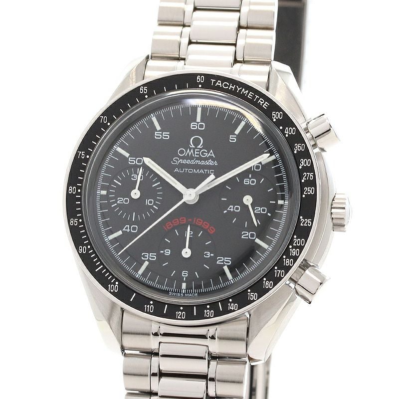 【中古】OMEGA SPEEDMASTER REDUCED A.C. MILAN 100TH ANNIVERSARY LIMITED オメガ スピードマスター リデュースド ACミラン100周年記念 1999本限定 3510.51.00