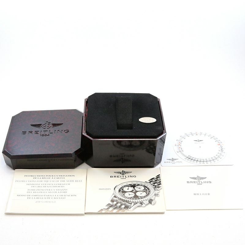 【中古】BREITLING NAVITIMER TWIN-SIXTY ブライトリング ナビタイマー ツインシックスティ A3902212/C258 (A392C58)