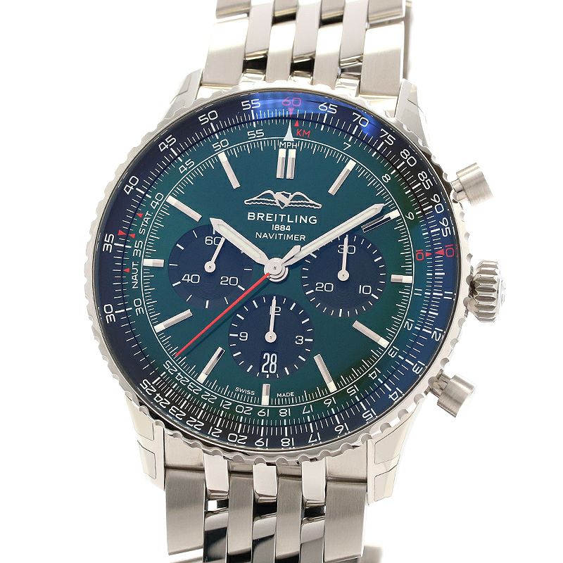 【中古】BREITLING NAVITIMER B01 CHRONOGRAPH 46 ブライトリング ナビタイマーB01 クロノグラフ46 AB0137241L1A1