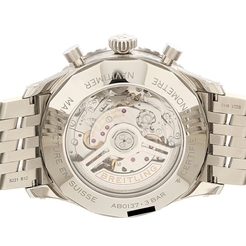 【中古】BREITLING NAVITIMER B01 CHRONOGRAPH 46 ブライトリング ナビタイマーB01 クロノグラフ46 AB0137241L1A1