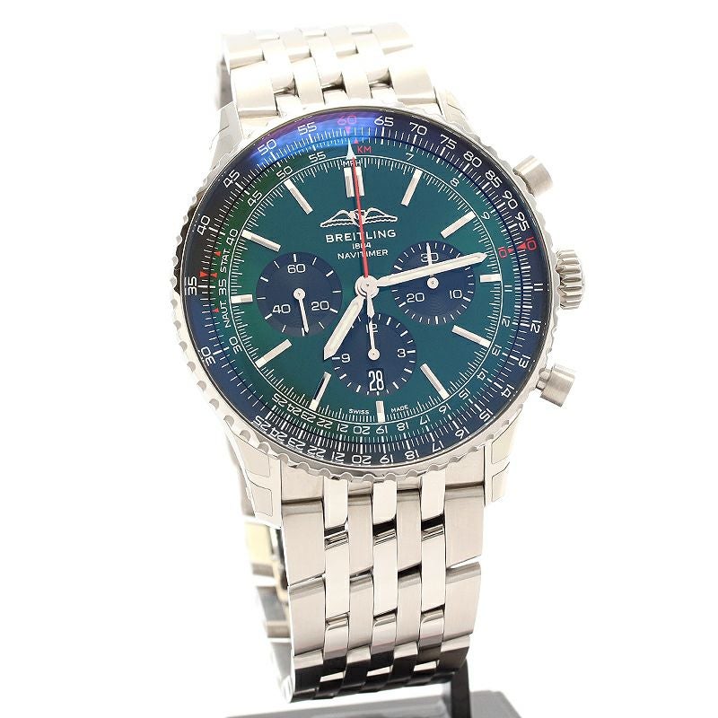 【中古】BREITLING NAVITIMER B01 CHRONOGRAPH 46 ブライトリング ナビタイマーB01 クロノグラフ46 AB0137241L1A1