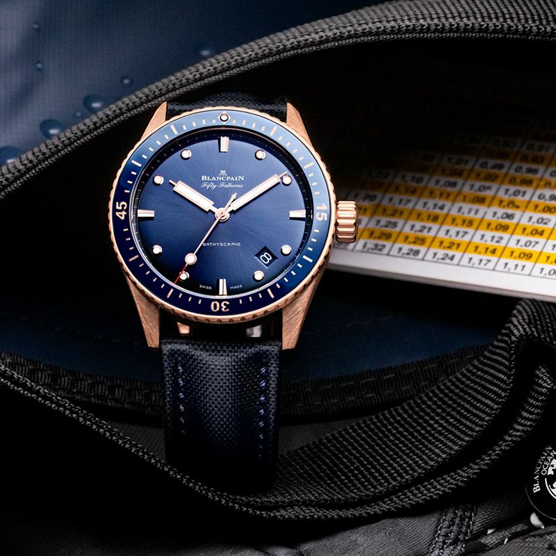 BLANCPAIN FIFTY FATHOMS BATHYSCAPHE ブランパン フィフティ ファゾムス バチスカーフ 5000-36S40-O52A