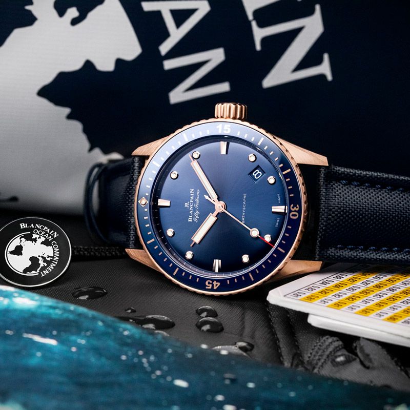 BLANCPAIN FIFTY FATHOMS BATHYSCAPHE ブランパン フィフティ ファゾムス バチスカーフ 5000-36S40-O52A
