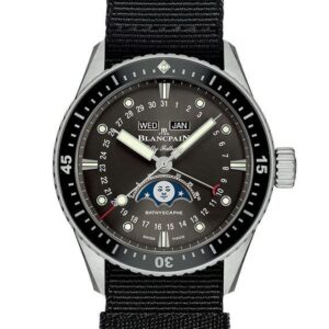 BLANCPAIN FIFTY FATHOMS BATHYSCAPHE QUANTIEME COMPLET PHASES DE LUNE ブランパン フィフティ ファゾムス バチスカーフ コンプリートカレンダー 5054-1110-NABA