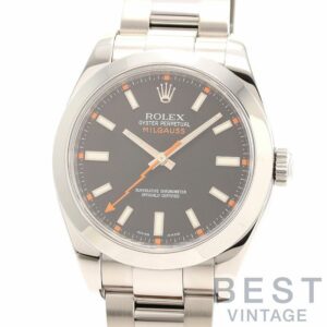 【中古】ROLEX OYSTER PERPETUAL MILGAUSS ロレックス オイスターパーペチュアル ミルガウス 116400 (M116400-0001)