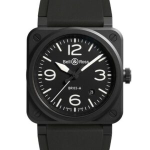 Bell & Ross BR 03 BLACK MATTE ベル&ロス BR 03 ブラックマット BR03A-BL-CE/SRB