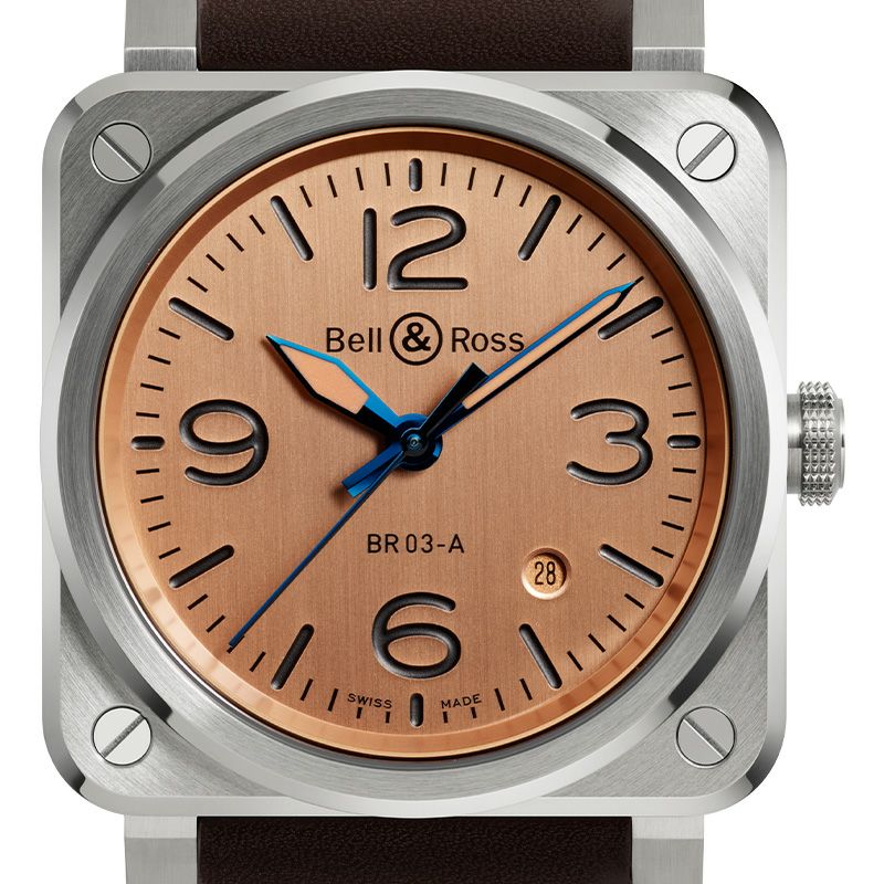 Bell & Ross BR 03 Copper ベル&ロス BR 03 コッパー BR03A-GB-ST/SCA