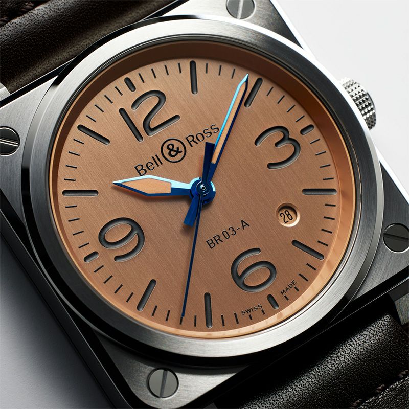 Bell & Ross BR 03 Copper ベル&ロス BR 03 コッパー BR03A-GB-ST/SCA