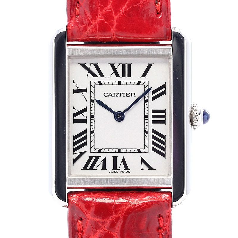 【中古】CARTIER TANK SOLO SMALL MODEL カルティエ タンクソロSM W1018255