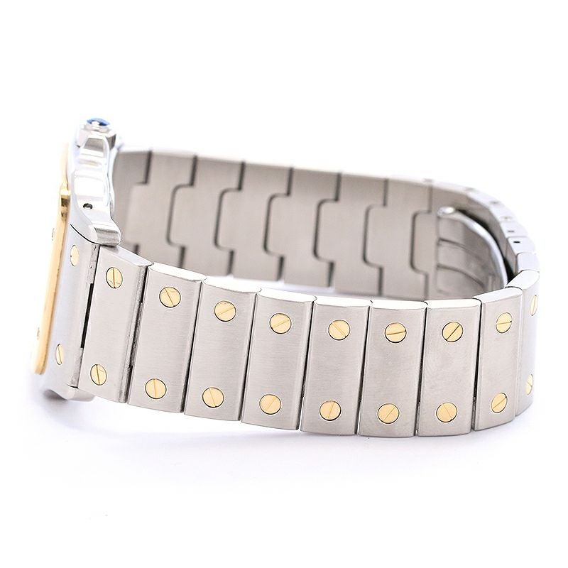 【中古】CARTIER SANTOS GALBEE LARGE MODEL カルティエ サントスガルベLM W20011C4