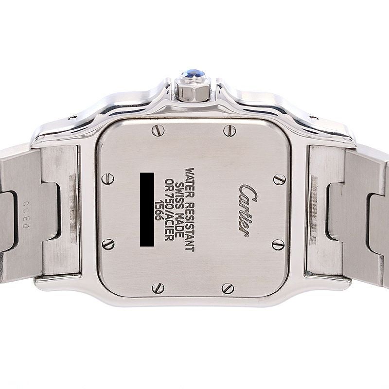 【中古】CARTIER SANTOS GALBEE LARGE MODEL カルティエ サントスガルベLM W20011C4