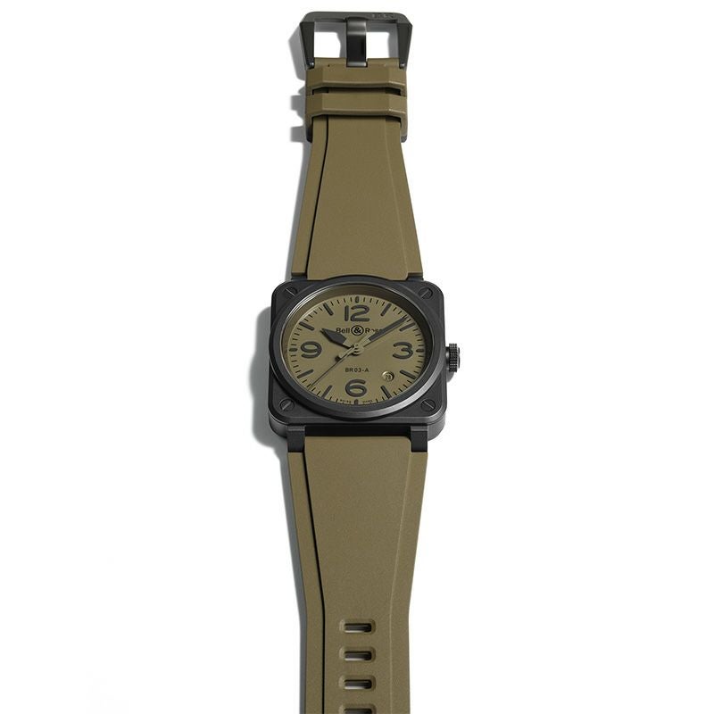 Bell & Ross BR 03 MILITARY CERAMIC ベル&ロス BR 03 ミリタリー セラミック BR03A-MIL-CE/SRB