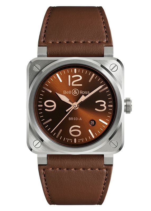 Bell & Ross BR 03 GOLDEN HERITAGE ベル&ロス BR 03 ゴールデン ヘリテージ BR03A-GH-ST/SCA