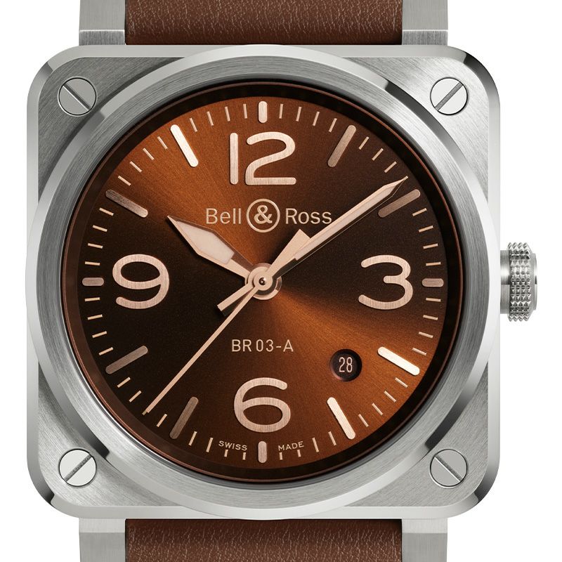 Bell & Ross BR 03 GOLDEN HERITAGE ベル&ロス BR 03 ゴールデン ヘリテージ BR03A-GH-ST/SCA