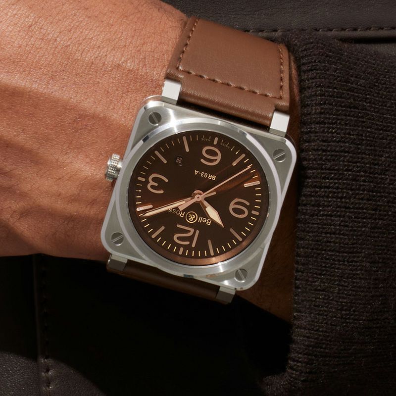 Bell & Ross BR 03 GOLDEN HERITAGE ベル&ロス BR 03 ゴールデン ヘリテージ BR03A-GH-ST/SCA