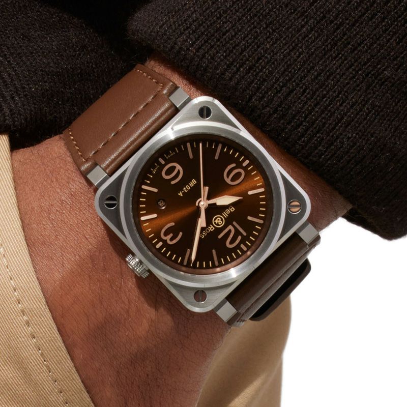 Bell & Ross BR 03 GOLDEN HERITAGE ベル&ロス BR 03 ゴールデン ヘリテージ BR03A-GH-ST/SCA