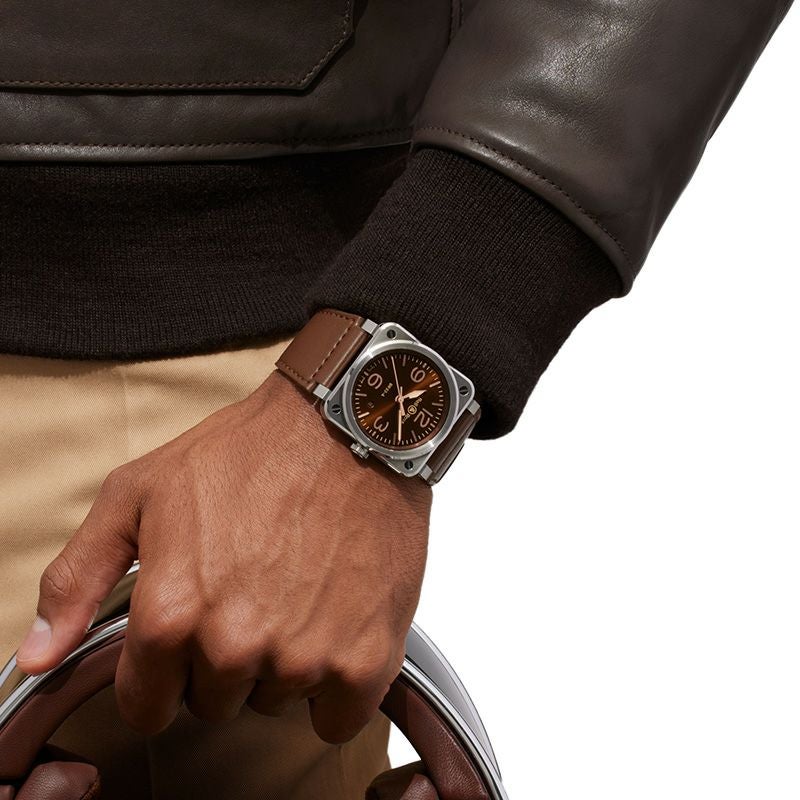 Bell & Ross BR 03 GOLDEN HERITAGE ベル&ロス BR 03 ゴールデン ヘリテージ BR03A-GH-ST/SCA