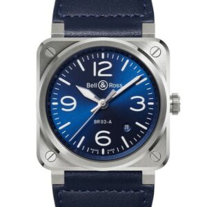Bell & Ross BR 03 BLUE STEEL ベル&ロス BR 03 クロノ ブルー スティール BR03A-BLU-ST/SCA