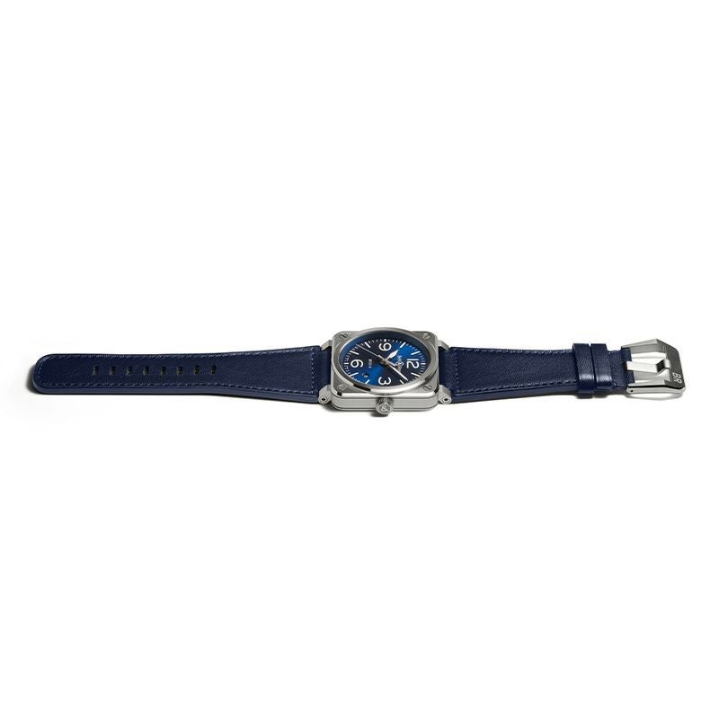 Bell & Ross BR 03 BLUE STEEL ベル&ロス BR 03 クロノ ブルー スティール BR03A-BLU-ST/SCA
