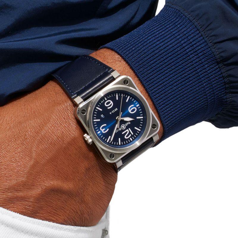 Bell & Ross BR 03 BLUE STEEL ベル&ロス BR 03 クロノ ブルー スティール BR03A-BLU-ST/SCA