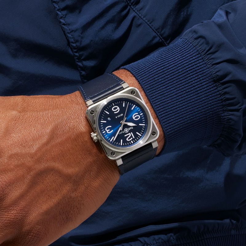 Bell & Ross BR 03 BLUE STEEL ベル&ロス BR 03 クロノ ブルー スティール BR03A-BLU-ST/SCA