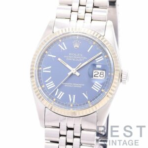 【中古】ROLEX OYSTER PERPETUAL DATEJUST BUCKLEY DIAL ロレックス オイスターパーペチュアル デイトジャスト バックリーダイヤル 1601/4
