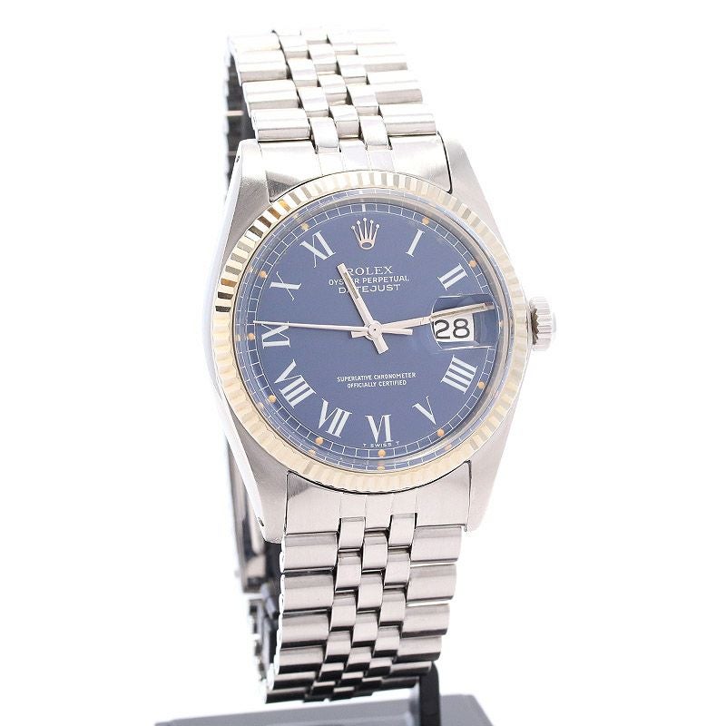 【中古】ROLEX OYSTER PERPETUAL DATEJUST BUCKLEY DIAL ロレックス オイスターパーペチュアル デイトジャスト バックリーダイヤル 1601/4