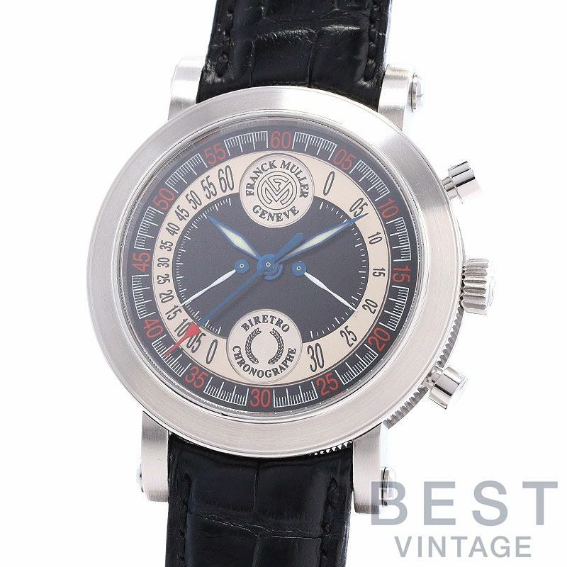 【中古】FRANCK MULLER ROUND BI RETRO CHRONOGRAPH フランク・ミュラー ビーレトロ ラウンド クロノグラフ 7000CCB