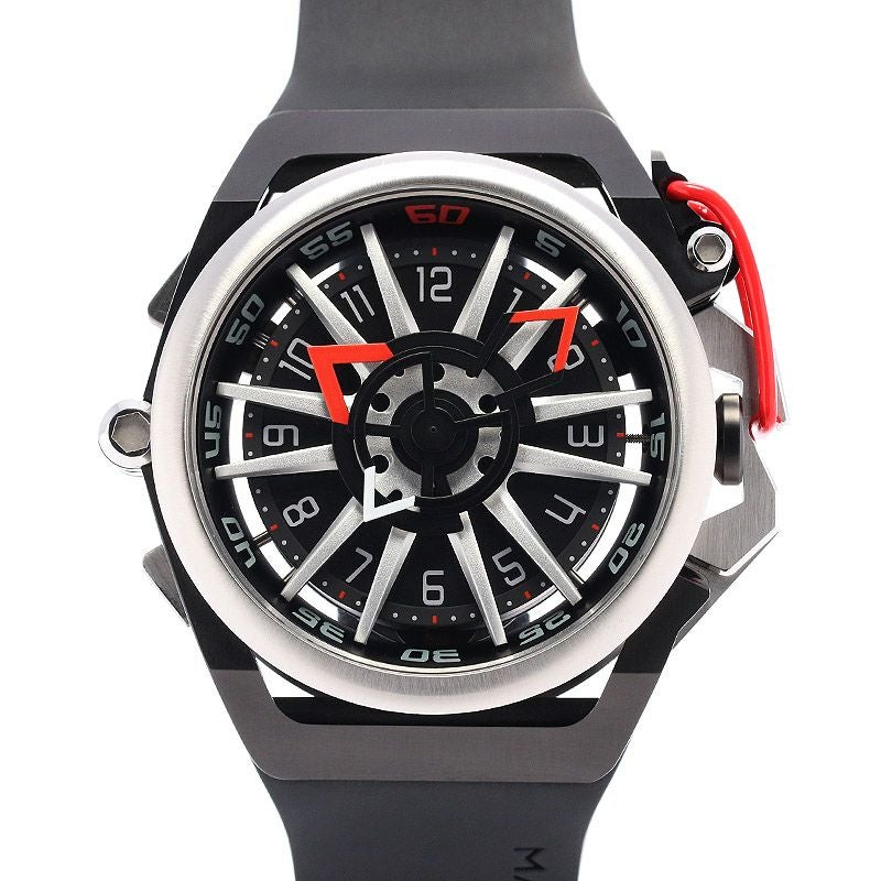 【中古】MAZZUCATO RIM SPORT CHRONOGRAPH マッツカート リム スポーツ クロノグラフ RIM.01-BK186