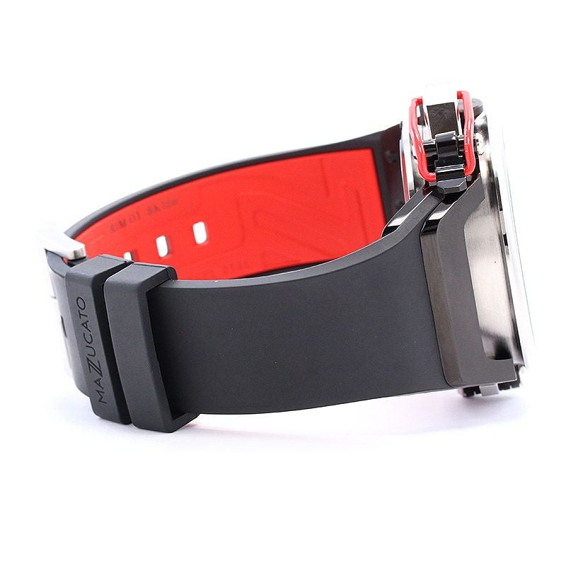 【中古】MAZZUCATO RIM SPORT CHRONOGRAPH マッツカート リム スポーツ クロノグラフ RIM.01-BK186