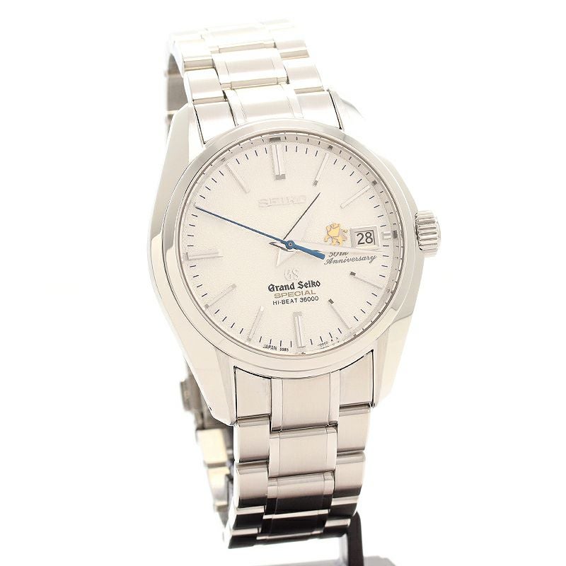 【中古】GRAND SEIKO 9S MECHANICAL HI-BEAT 36000 GRAND SEIKO 50TH ANNIVERSARY MASTER SHOP LIMITED グランドセイコー 9Sメカニカル ハイビート 36000 グランドセイコー50周年記念 マスターショップ300本限定 SBGH015 (9S85-00C0)