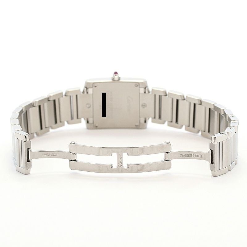 【中古】CARTIER TANK FRANCAISE SMALL MODEL カルティエ タンクフランセーズSM W51028Q3