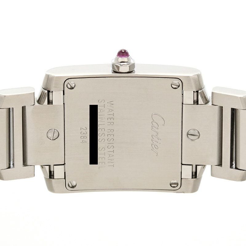 【中古】CARTIER TANK FRANCAISE SMALL MODEL カルティエ タンクフランセーズSM W51028Q3
