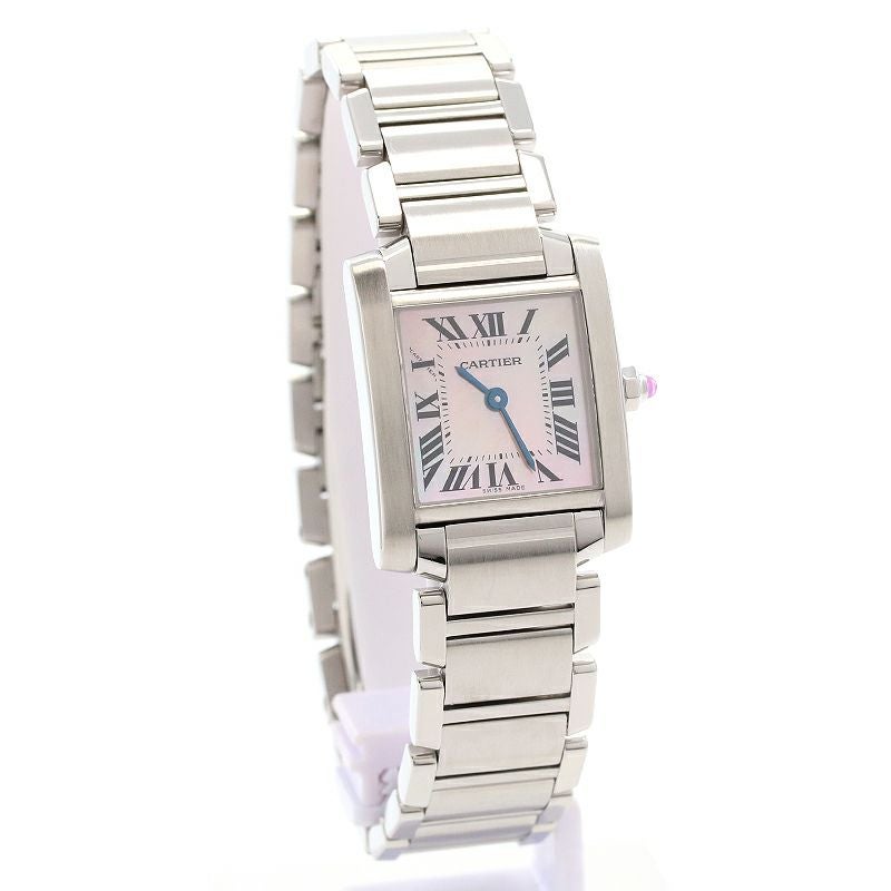 【中古】CARTIER TANK FRANCAISE SMALL MODEL カルティエ タンクフランセーズSM W51028Q3