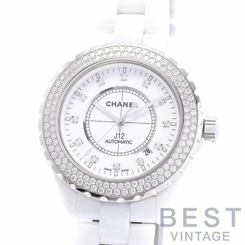 【中古】CHANEL J12 WHITE CERAMIC AUTOMATIC 42MM シャネル J12 ホワイトセラミック オートマティック 42MM H2013