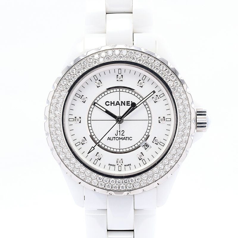 【中古】CHANEL J12 WHITE CERAMIC AUTOMATIC 42MM シャネル J12 ホワイトセラミック オートマティック 42MM H2013