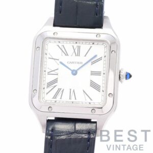 【中古】CARTIER SANTOS DUMONT WATCH LARGE MODEL カルティエ サントス-デュモン LM WSSA0022