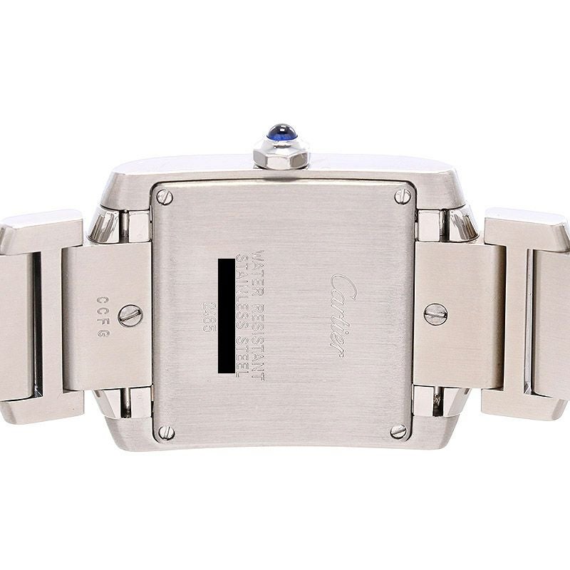 【中古】CARTIER TANK FRANCAISE MEDIUM MODEL カルティエ タンクフランセーズMM W51011Q3