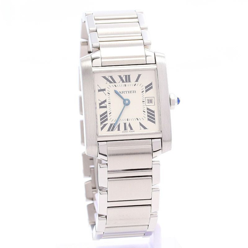 【中古】CARTIER TANK FRANCAISE MEDIUM MODEL カルティエ タンクフランセーズMM W51011Q3