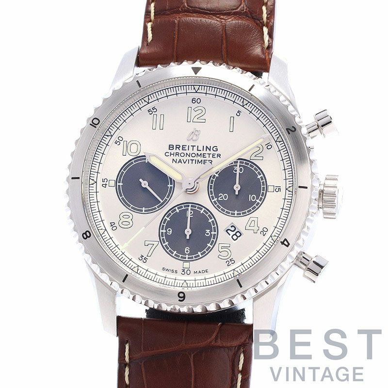 【中古】BREITLING NAVITAIMER AVIATOR 8 B01 CHRONOGRAPH 1000 LIMITED ブライトリング ナビタイマー アビエーター8 B01クロノグラフ 1000本限定 AB01171A1G1P1 (A008G-1WAA)