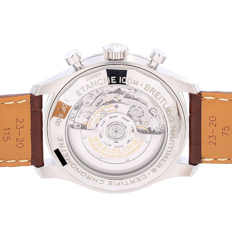 【中古】BREITLING NAVITAIMER AVIATOR 8 B01 CHRONOGRAPH 1000 LIMITED ブライトリング ナビタイマー アビエーター8 B01クロノグラフ 1000本限定 AB01171A1G1P1 (A008G-1WAA)