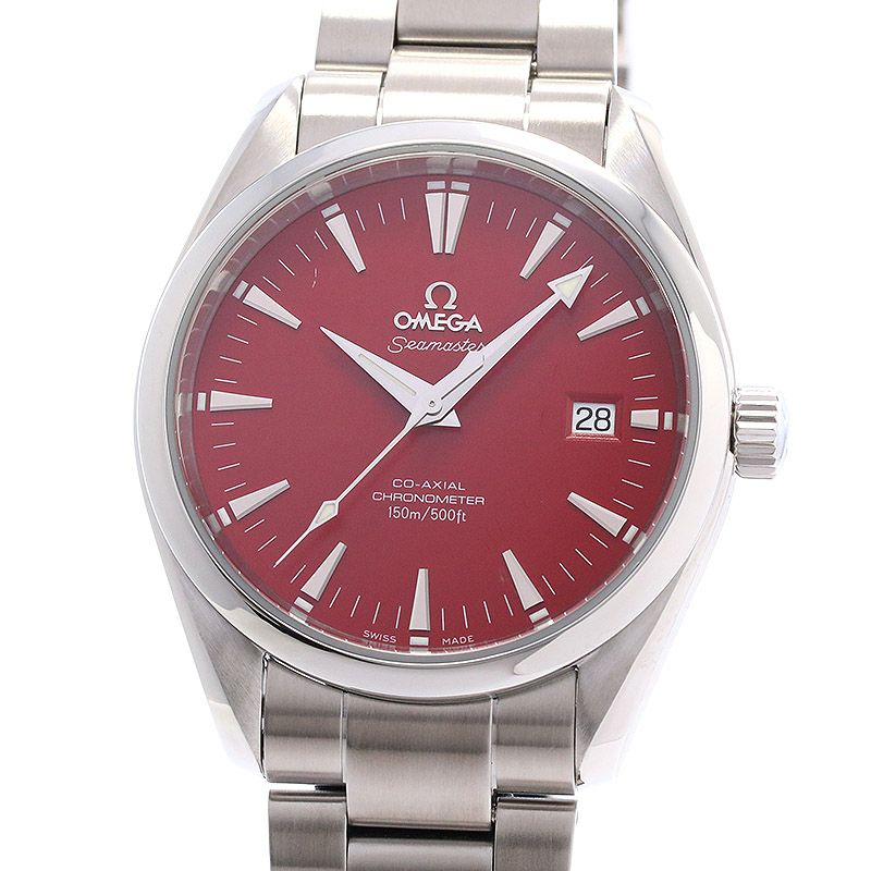 【中古】OMEGA SEAMASTER AQUA TERRA MARUI LIMITED EDITION オメガ シーマスター アクアテラ コーアクシャル 丸井限定 2503.60