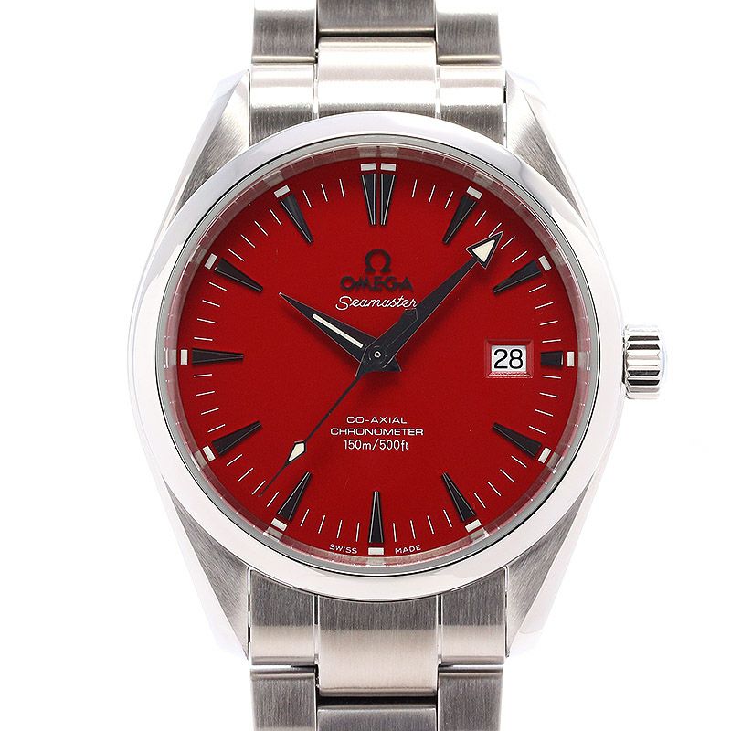 【中古】OMEGA SEAMASTER AQUA TERRA MARUI LIMITED EDITION オメガ シーマスター アクアテラ コーアクシャル 丸井限定 2503.60