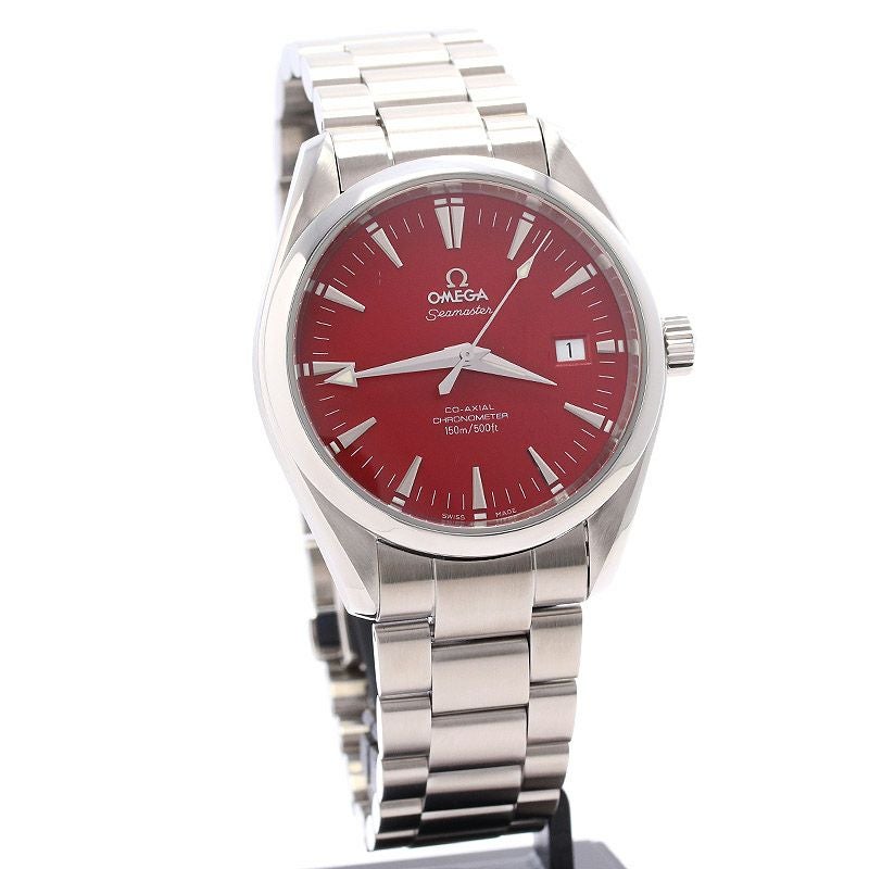 【中古】OMEGA SEAMASTER AQUA TERRA MARUI LIMITED EDITION オメガ シーマスター アクアテラ コーアクシャル 丸井限定 2503.60